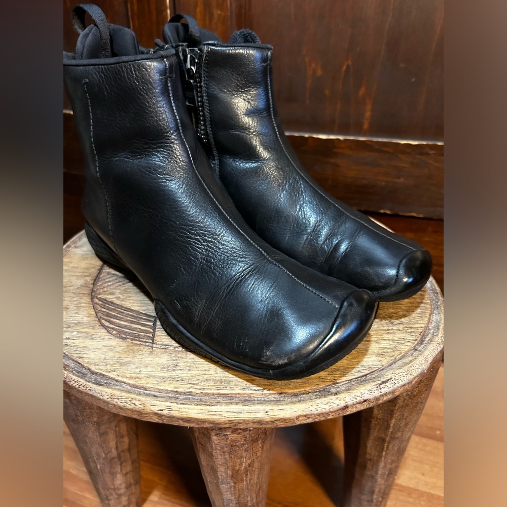 Prada Black Ankle Boots - Picture 6 of 14